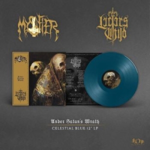 Lucifers Child / Mystifier - Under Satans Wrath (Blue Vinyl Lp) i gruppen VINYL / Metal hos Bengans Skivbutik AB (4088164)