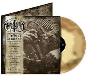 Marduk - Frontschwein (Bone Gold Vinyl Lp) i gruppen VINYL hos Bengans Skivbutik AB (4088174)