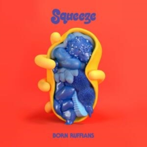 Born Ruffians - Squeeze (Transparent Cloudy Red Vin i gruppen VINYL hos Bengans Skivbutik AB (4092034)