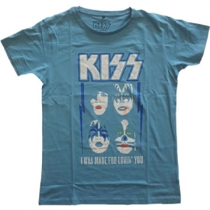 Kiss - Kiss Unisex Tee : made for lovin you i gruppen Merch Nyheter hos Bengans Skivbutik AB (4097070r)