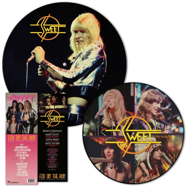 Sweet - Fox On The Run - Rare Studio Tracks i gruppen VINYL / Rock hos Bengans Skivbutik AB (4109139)