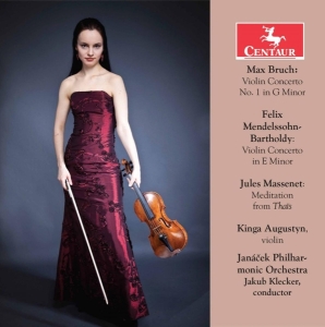 Kinga Augustyn - Bruch, Mendelssohn & Massenet: Violin Works i gruppen CD hos Bengans Skivbutik AB (4109490)