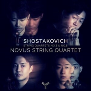 Novus Quartet - Shostakovich: String Quartets No. 3 & No. 8 i gruppen CD / Klassisk,Annet hos Bengans Skivbutik AB (4110710)