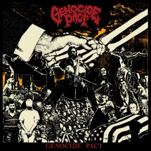 Genocide Pact - Genocide Pact (Bone White) i gruppen VINYL / Metal/ Heavy metal hos Bengans Skivbutik AB (4110993)