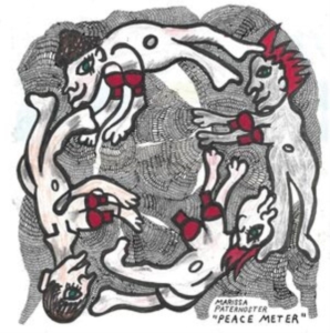 Paternoster Marissa - Peace Meter (Ruby Color Vinyl) i gruppen VINYL / Pop-Rock hos Bengans Skivbutik AB (4112129)