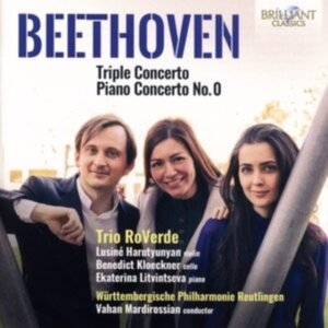 Beethoven Ludwig Van - Triple Concerto In C, Op. 56 And Pi i gruppen CD hos Bengans Skivbutik AB (4112894)