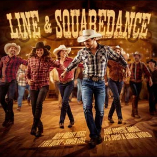 Various Artists - Line & Squaredance i gruppen VI TIPSER / Fredagsutgivelser / 2025-10-24 hos Bengans Skivbutik AB (4115515)