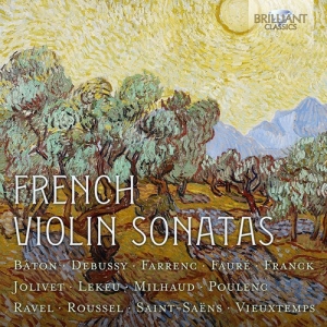 Rhene Emmanuel Baton Claude Debuss - French Violin Sonatas (7Cd) i gruppen CD hos Bengans Skivbutik AB (4117049)