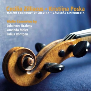 Johannes Brahms Mats Larsson Gothe - Brahms, Maier & Rontgen: Violin Con i gruppen CD hos Bengans Skivbutik AB (4118999)