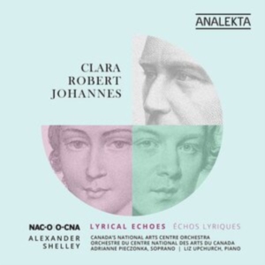 Brahms Johannes Schumann Clara - Lyrical Echoes i gruppen Externt_Lager / Naxoslager hos Bengans Skivbutik AB (4119345)