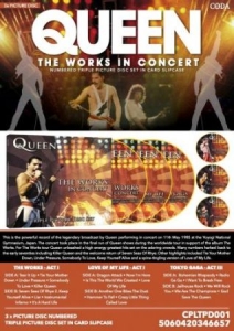 Queen - Works In Concert (3 Lp Picture Disc i gruppen VINYL hos Bengans Skivbutik AB (4119743)