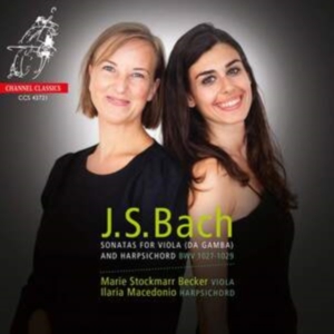 Bach J S - Sonatas For Viola (Da Gamba) And Ha i gruppen CD hos Bengans Skivbutik AB (4120147)