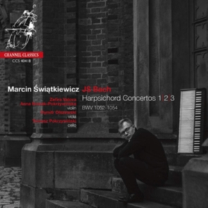Bach J S - Harpsichord Concertos I, Ii, Iii i gruppen Externt_Lager / Naxoslager hos Bengans Skivbutik AB (4120170)