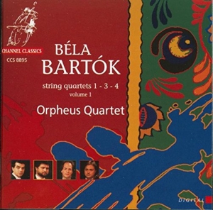 Bartók Béla - String Quartets 1, 3 & 4 i gruppen CD hos Bengans Skivbutik AB (4121220)