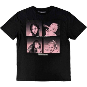 Blackpink - Blackpink Unisex Tee : How you like that i gruppen MERCHANDISE / T-shirt / K-Pop hos Bengans Skivbutik AB (4121988r)