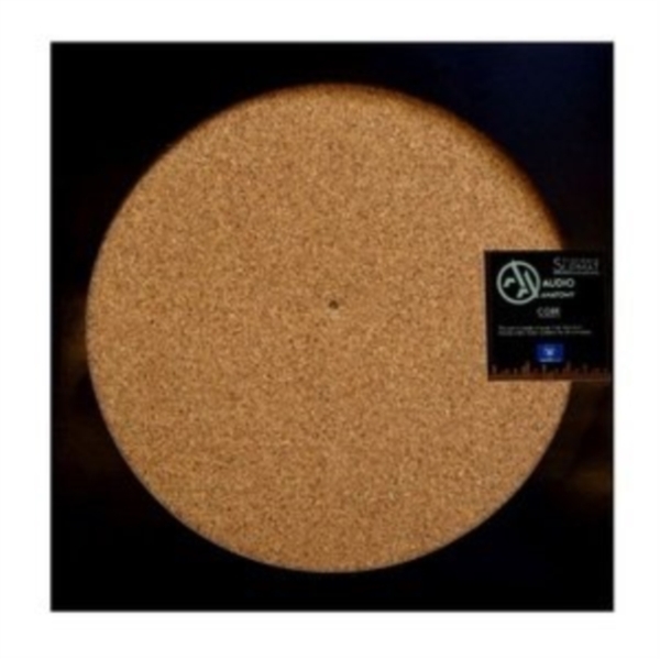 Vinyltillbehör - Slipmat Cork - Turntable Mat i gruppen VinylTilbehør hos Bengans Skivbutik AB (4124323)