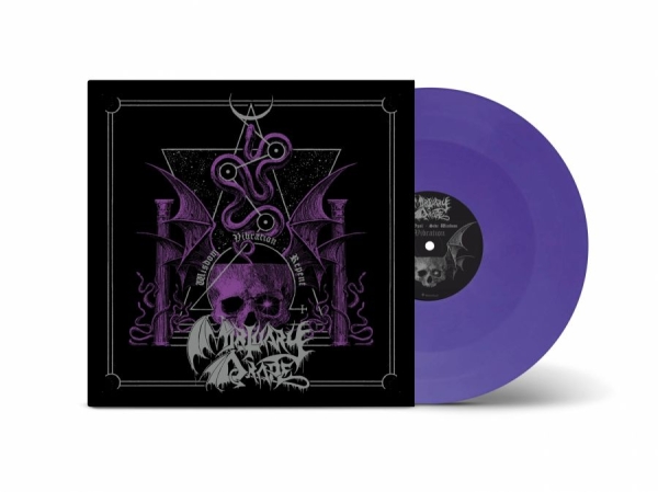Mortuary Drape - Wisdom - Vibration - Repent (Purple i gruppen VINYL / Metal hos Bengans Skivbutik AB (4125708)