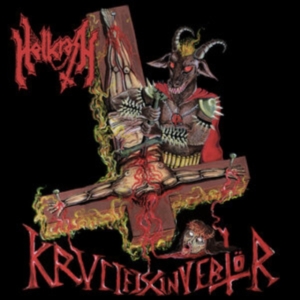 Hellcrash - Krvcifix Invertör (Vinyl Lp) i gruppen VINYL / Metal hos Bengans Skivbutik AB (4125921)