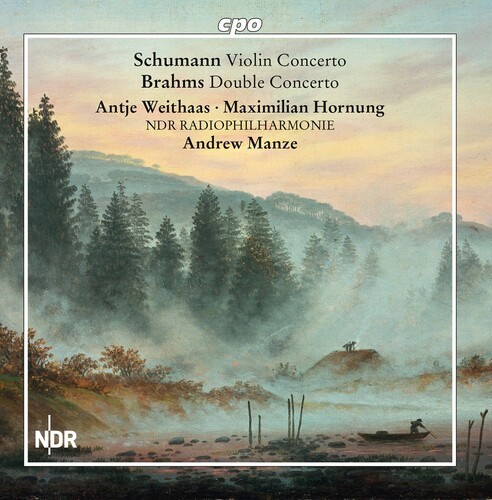 Schumann / Brahms - Violin Concerto / Double Concerto i gruppen CD / Klassisk hos Bengans Skivbutik AB (4127262)