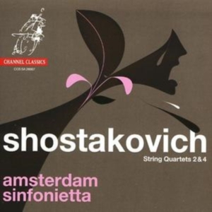 Shostakovich Dmitry - String Quartets 2 & 4 i gruppen Musikk / SACD / Klassisk hos Bengans Skivbutik AB (4127381)