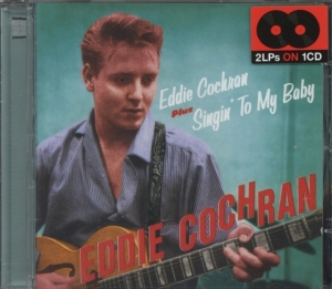 Eddie Cochran - Eddie Cochran + Singin'to My Baby i gruppen CD / Jazz hos Bengans Skivbutik AB (4131705)
