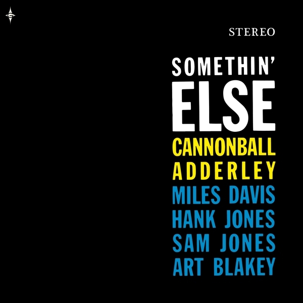 Cannonball Adderley - Somethin' Else i gruppen VINYL / Toppselgere hos Bengans Skivbutik AB (4132440)