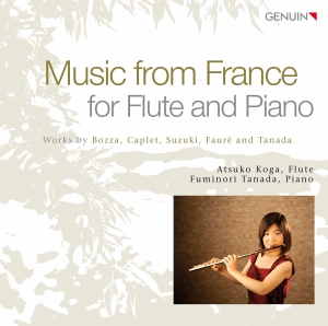 Eugene Bozza Andre Caplet Gabriel - Music From France For Flute & Piano i gruppen CD hos Bengans Skivbutik AB (4132876)