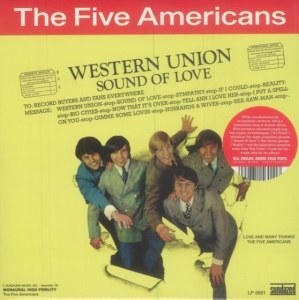 Five Americans The - Western Union (Gold Vinyl) i gruppen VI TIPSER / Record Store Day / RSD2022 hos Bengans Skivbutik AB (4132996)