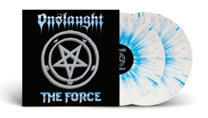 Onslaught - Force (White/Blue Splatter Vinyl 2 i gruppen VINYL / Metal hos Bengans Skivbutik AB (4133805)