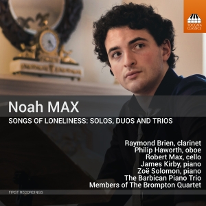 Max Noah - Songs Of Loneliness - Solos, Duos & i gruppen CD hos Bengans Skivbutik AB (4133835)