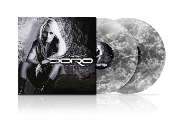 Doro - Classic Diamonds (Marbled) i gruppen VINYL / Metal/ Heavy metal hos Bengans Skivbutik AB (4135863)