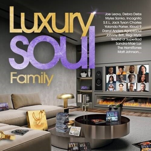 Various artists - Luxury Soul Family i gruppen CD / RNB, Disco & Soul hos Bengans Skivbutik AB (4135912)