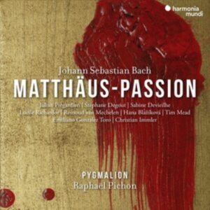 Pygmalion & Raphaël Pichon - Bach Matthaus-Passion i gruppen CD hos Bengans Skivbutik AB (4136238)