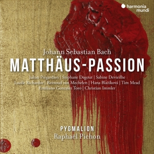 Pygmalion & Raphaël Pichon - Bach Matthaus-Passion i gruppen CD / Klassisk,Annet hos Bengans Skivbutik AB (4136238)