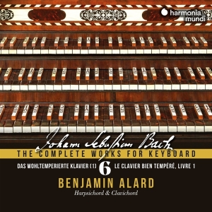 Benjamin Alard - Bach: The Complete Works For Keyboard 6: Das Wohltemperierte Klavier 1 i gruppen CD hos Bengans Skivbutik AB (4136244)