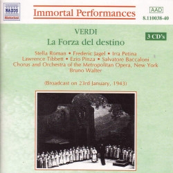 Verdi Giuseppe - La Forza Del Destino i gruppen CD / Klassisk hos Bengans Skivbutik AB (4138662)