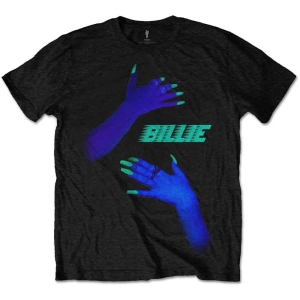 Billie Eilish - Hug Uni Bl i gruppen MERCH / T-Shirt / Rockoff_Nya April24 hos Bengans Skivbutik AB (4141070r)