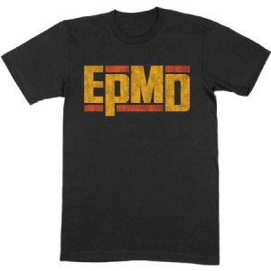 EPMD - Unisex Tee: Distressed Classic Logo i gruppen MERCH / T-Shirt / Sommar T-shirt 23 hos Bengans Skivbutik AB (4141096r)