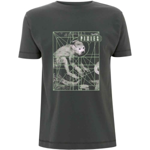 Pixies - Monkey Grid Uni Char T-Shirt  (XL) i gruppen MERCHANDISE / T-shirt / Pop-Rock hos Bengans Skivbutik AB (4141174)