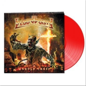 Bloodbound - Unholy Cross (Clear Red Vinyl) i gruppen Minishops / Bloodbound hos Bengans Skivbutik AB (4141753)