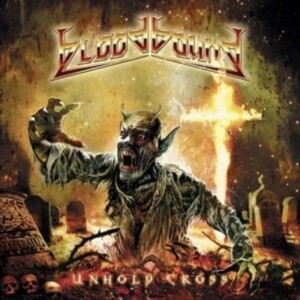 Bloodbound - Unholy Cross (Clear Yellow/Black Ma i gruppen Minishops / Bloodbound hos Bengans Skivbutik AB (4141754)