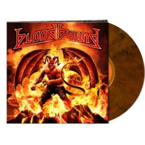 Bloodbound - Stormborn (Clear Orange/Black Marbl i gruppen VINYL hos Bengans Skivbutik AB (4141756)