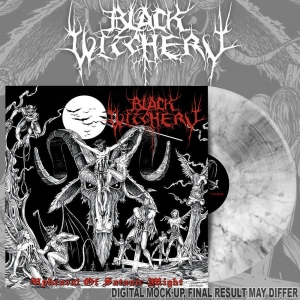 Black Witchery - Upheaval Of Satanic Might (White/Bl i gruppen VINYL / Metal hos Bengans Skivbutik AB (4143445)