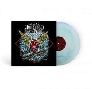JUNKYARD DRIVE - ELECTRIC LOVE (RED/BLACK MARBLED VI i gruppen VINYL / Metal hos Bengans Skivbutik AB (4145915)