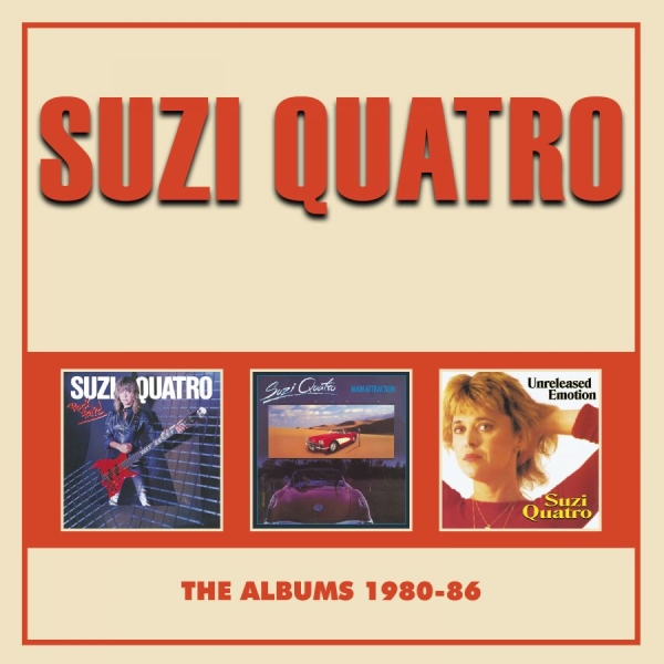 Quatro Suzi - Albums 1980-86 i gruppen CD / Pop hos Bengans Skivbutik AB (4147245)