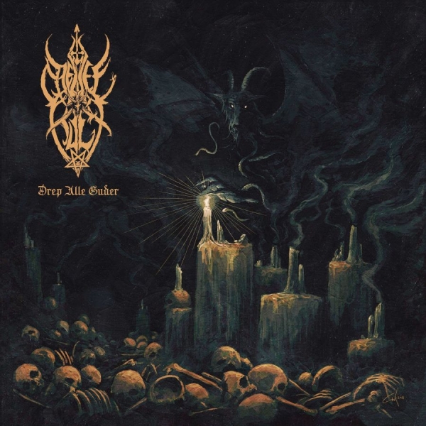 Djevelkult - Drep Alle Guder (Black Vinyl Lp) i gruppen VINYL / Metal,Norsk Musikkk hos Bengans Skivbutik AB (4148235)