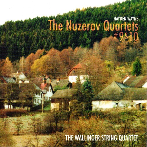 Wayne Hayden & The Wallinger String - Nuzerov Quartets 9 & 10 i gruppen Annet / hos Bengans Skivbutik AB (4150754)
