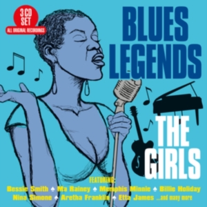 Blandade Artister - Blues Legends - The Girls i gruppen CD /  hos Bengans Skivbutik AB (4150821)