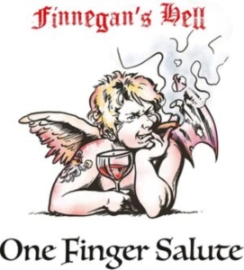 Finnegans Hell - One Finger Salute i gruppen CD / Pop-Rock hos Bengans Skivbutik AB (4155890)