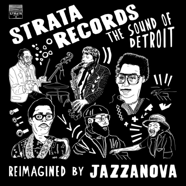Jazzanova - Strata Records - The Sound Of Detro i gruppen VINYL / Toppselgere hos Bengans Skivbutik AB (4156295)